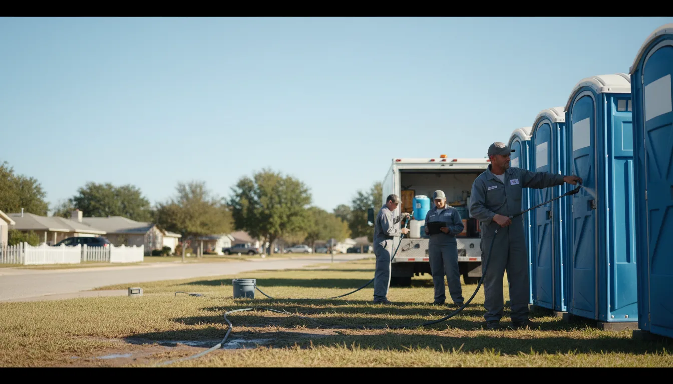Long-Term Portable Toilet Rental in Lunenburg, VA near me